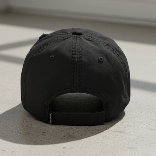Black cap with 'OEF' text