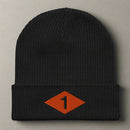 Beanie embroidered with 1st ranger battalion ranger diamond from world war 2