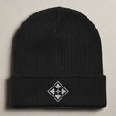 4th infantry division insignia embroidered on beanie