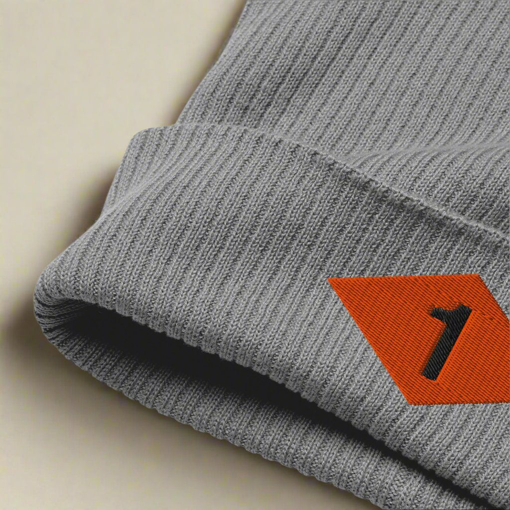 Beanie embroidered with 1st ranger battalion ranger diamond from world war 2