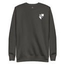 vintage black sweatshirt with a sleek black and white design of the 75th Ranger Regiment DUI