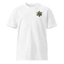 white shirt with ranger medic insignia on the left chest