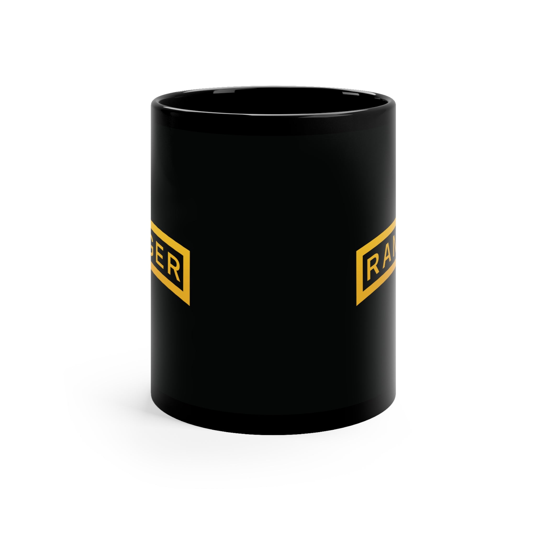 Ranger Tab 11oz Black Coffee Mug