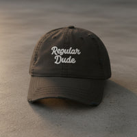 Regular Dude Distressed Dad Hat