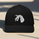 18th airborne dragon insignia on a trucker hat