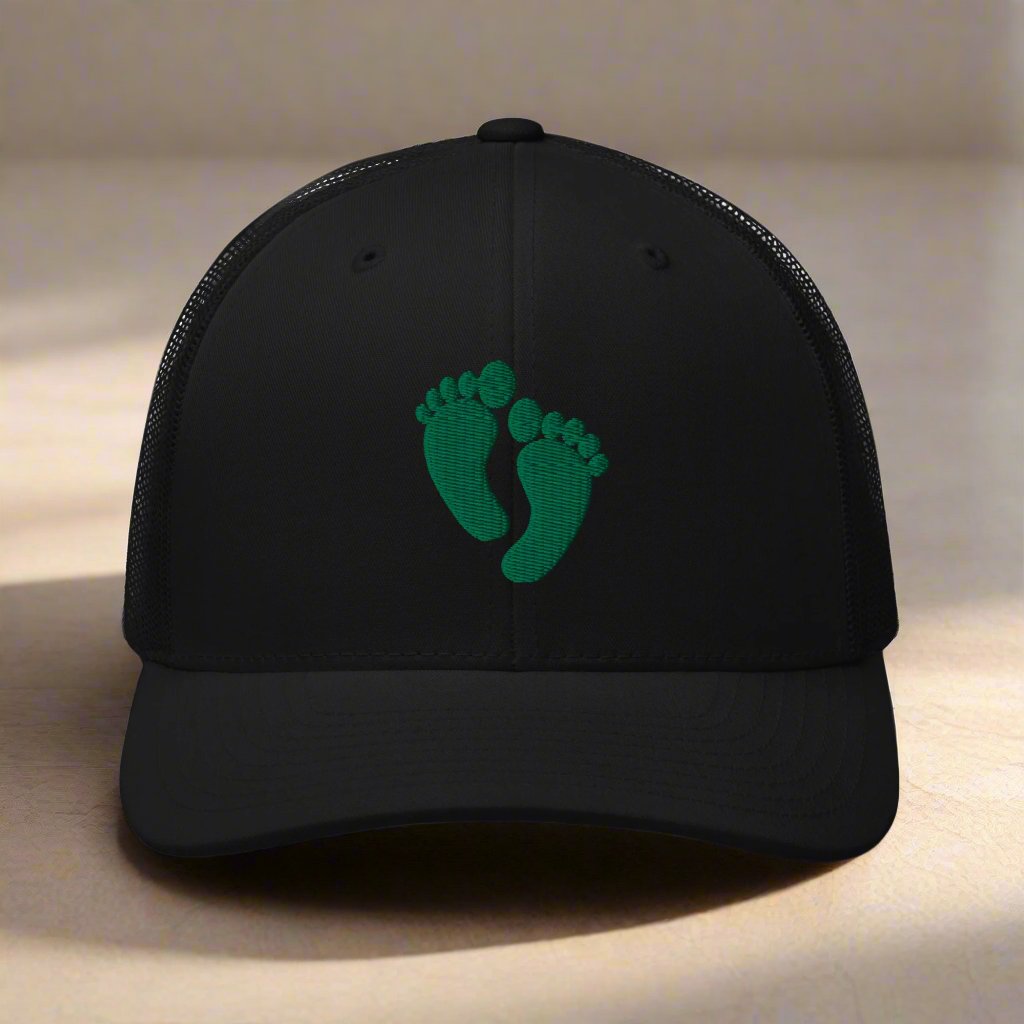 Air Force Pararescue PJ Green Feet Snapback Trucker Hat