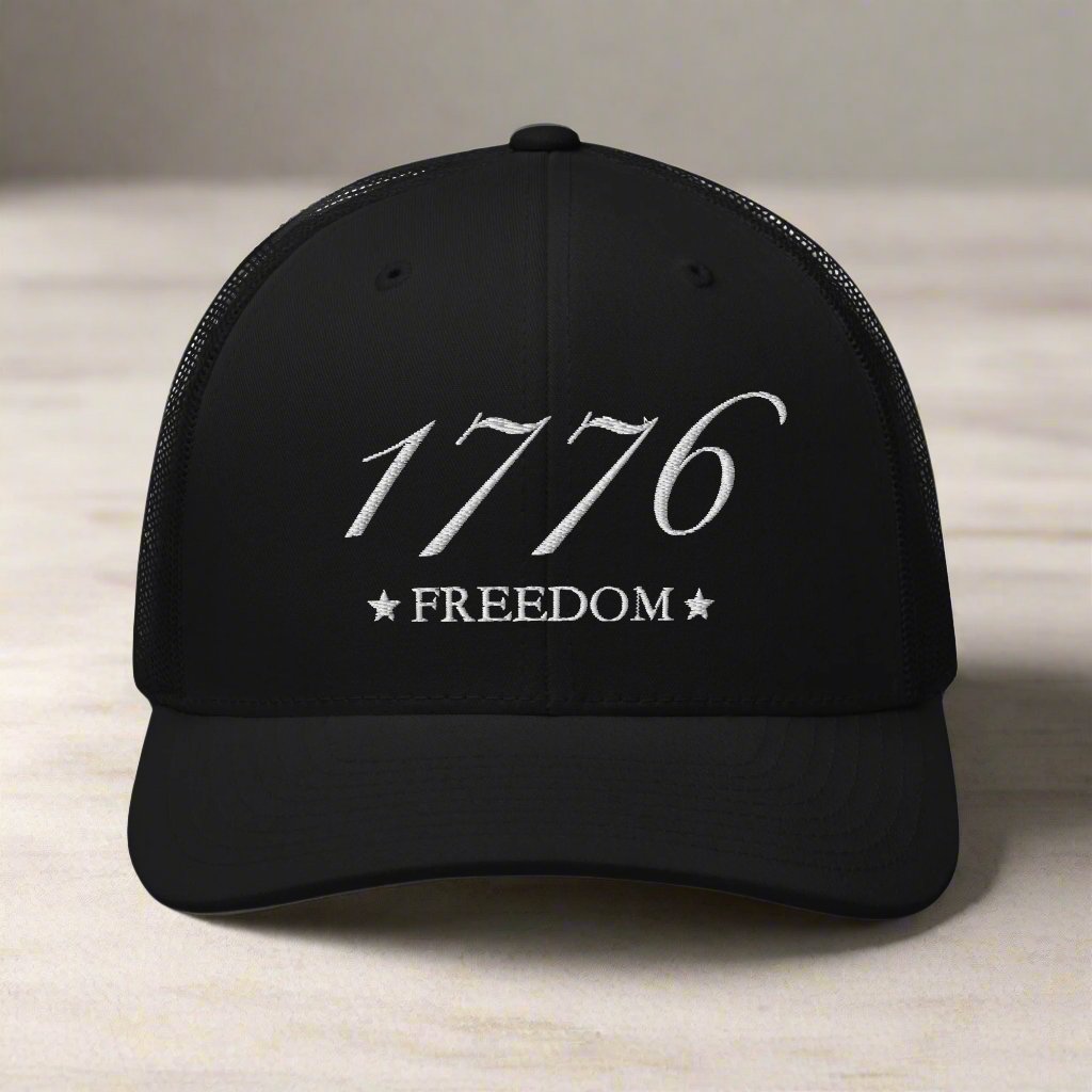 1776 4th of july snapback trucker hat