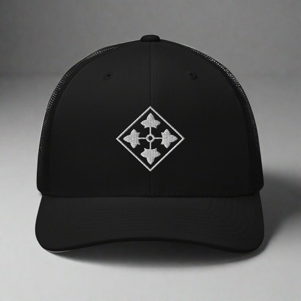 4th Infantry Division Snapback Trucker Hat