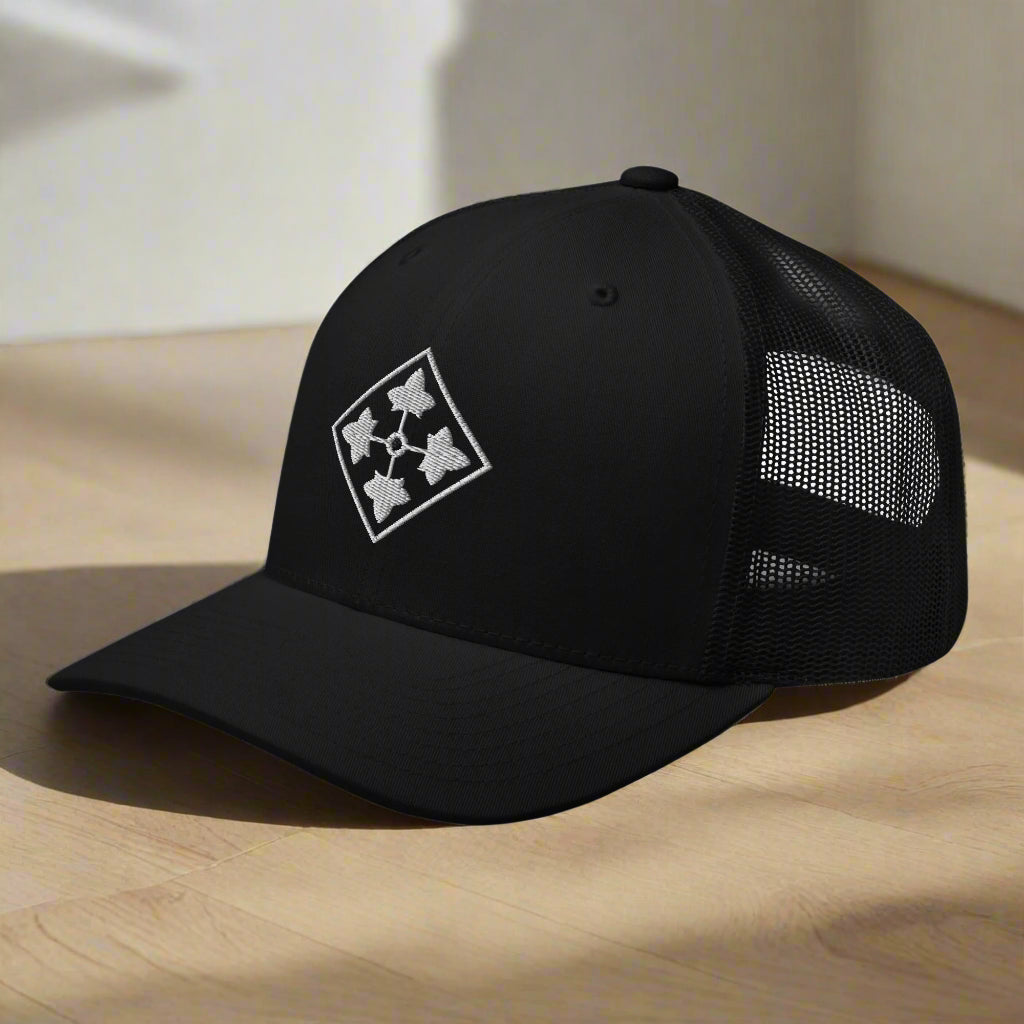 4th Infantry Division Snapback Trucker Hat