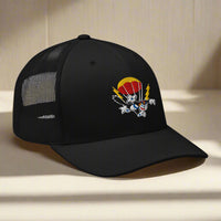 503rd 2nd battalion insignia on a snapback cap. 