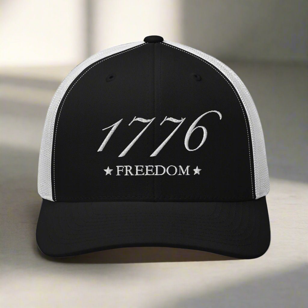 1776 4th of july snapback trucker hat