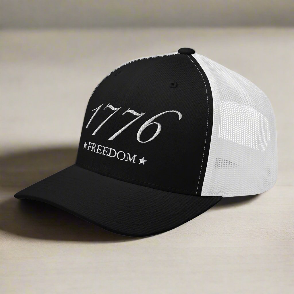 1776 4th of july snapback trucker hat