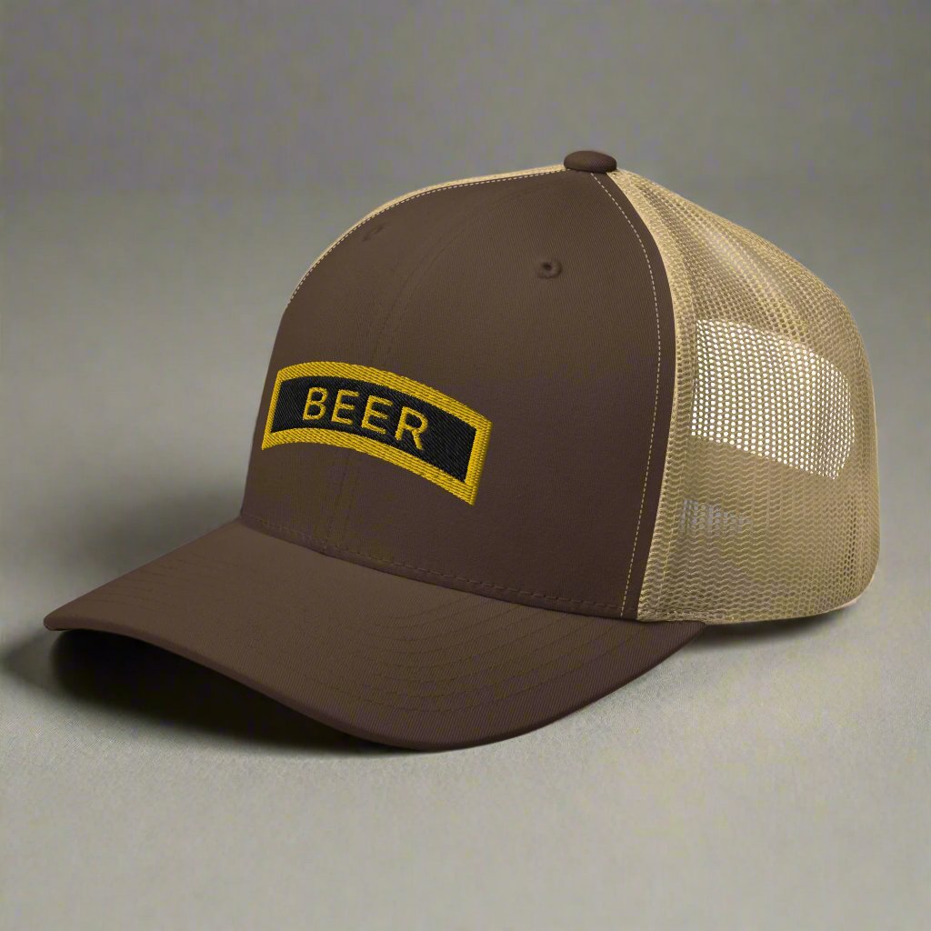 Ranger Tab Beer Tab Embroidered Trucker Hat