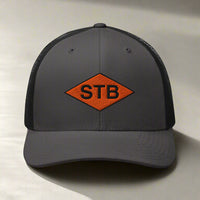 STB world war 2 ranger diamond embroidered on snapback trucker hat