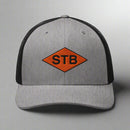 STB world war 2 ranger diamond embroidered on snapback trucker hat