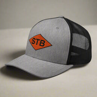STB world war 2 ranger diamond embroidered on snapback trucker hat