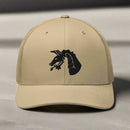 18th airborne dragon insignia on a trucker hat