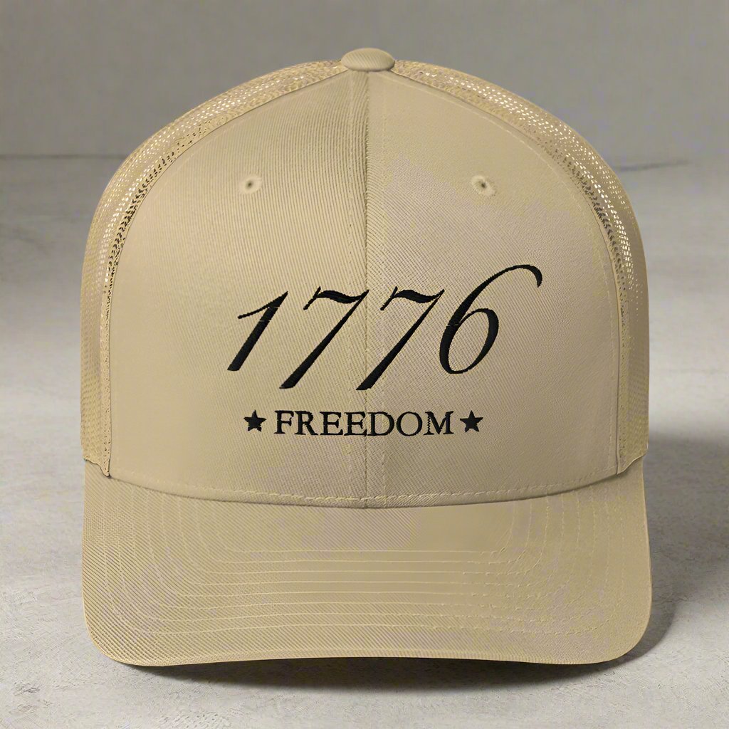 1776 4th of july snapback trucker hat