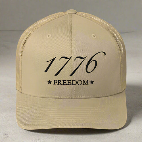 1776 4th of july snapback trucker hat