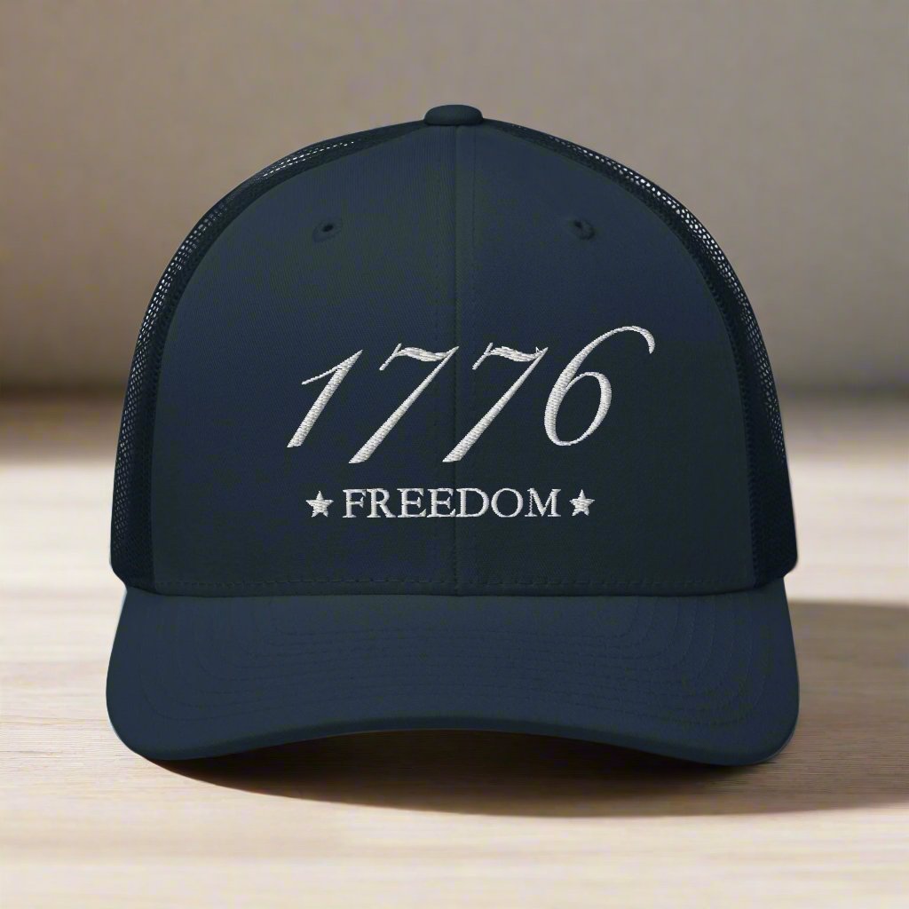 1776 4th of july snapback trucker hat