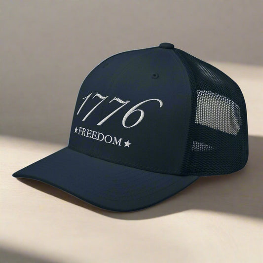 1776 4th of july snapback trucker hat