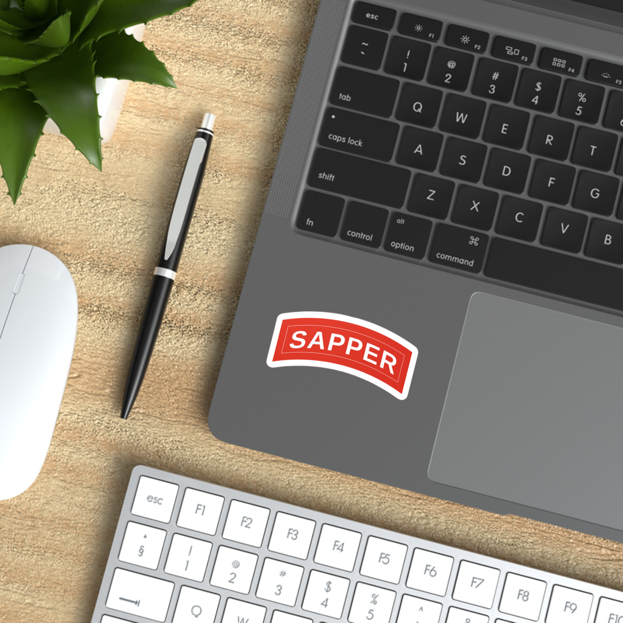 Sapper Tab Vinyl Decal Sticker