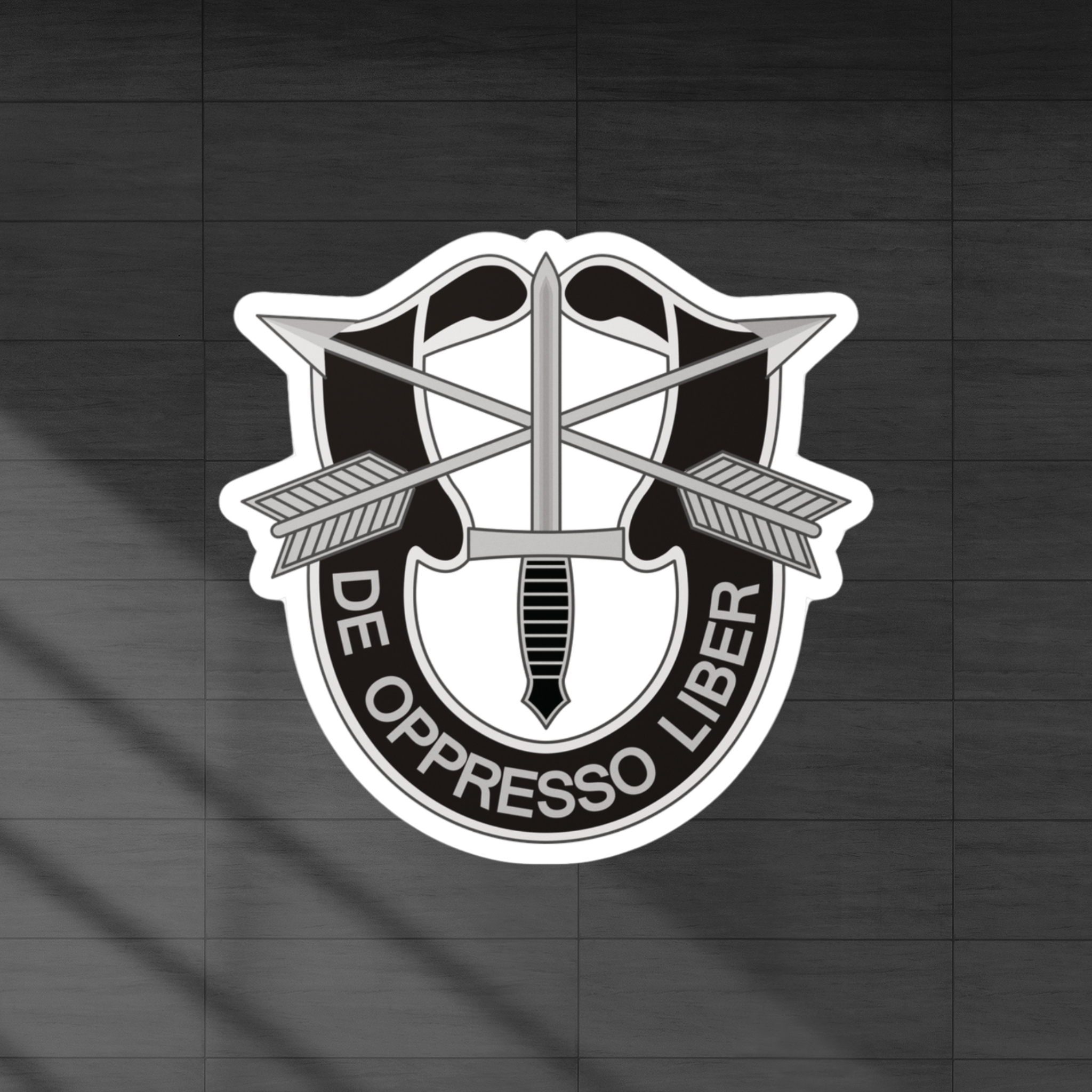 Special Forces Insignia Vinyl Decal Sticker