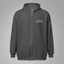 Hoodie with embroidered design of 10th special forces group insignia. 