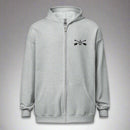 Hoodie with embroidered design of 3rd special forces group insignia. 