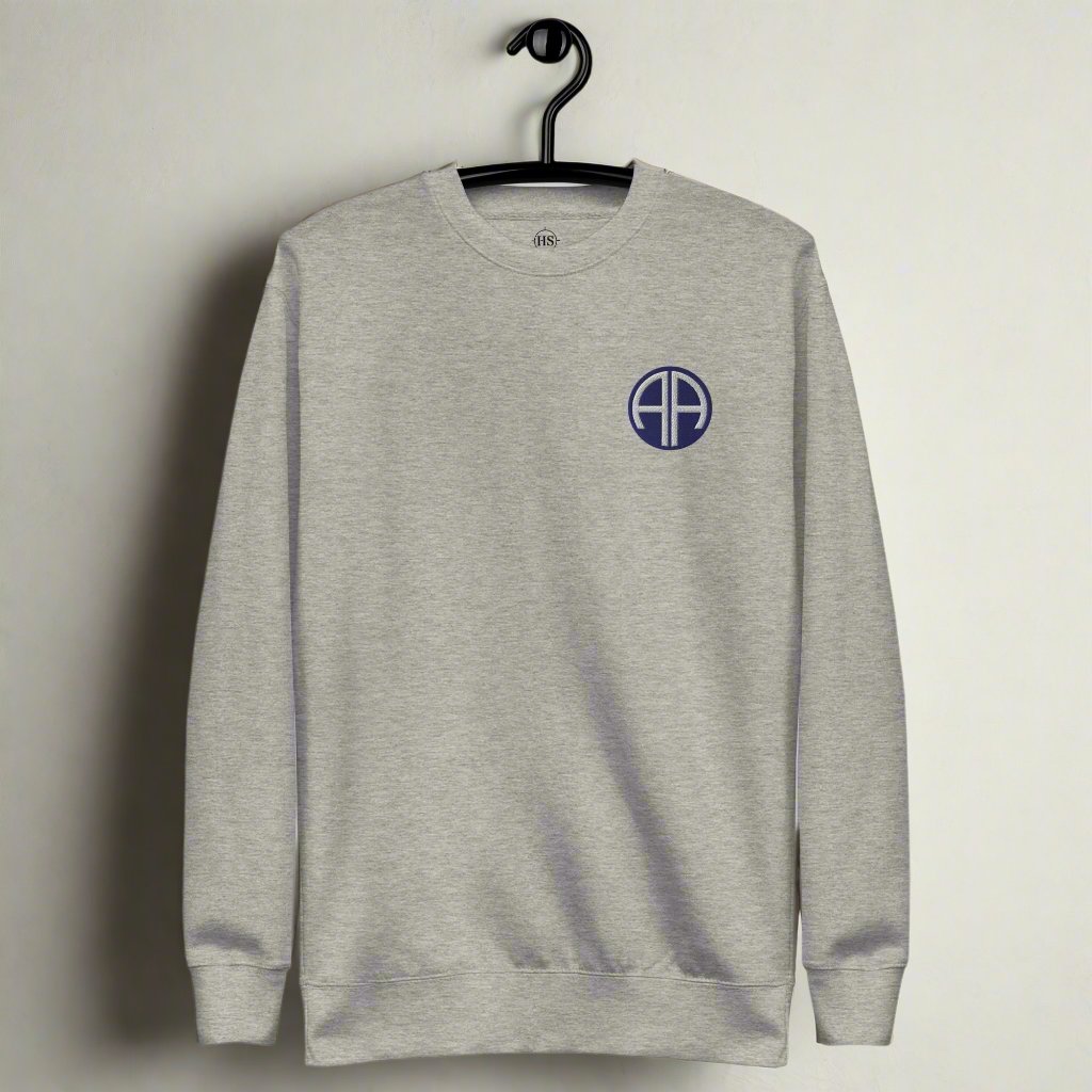 82nd Airborne Sweatshirt Embroidered