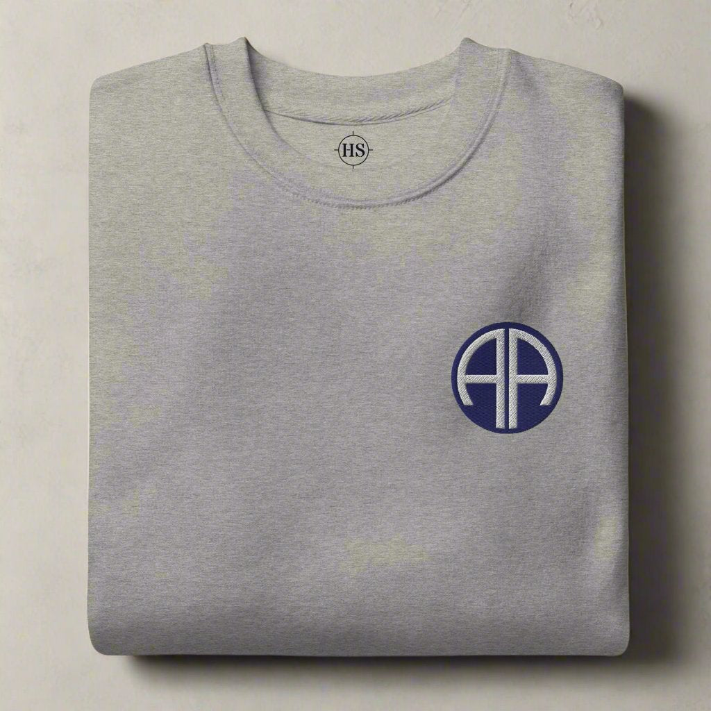 82nd Airborne Sweatshirt Embroidered