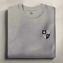 75th ranger regiment insignia embroidered on the left chest of sweatshirt