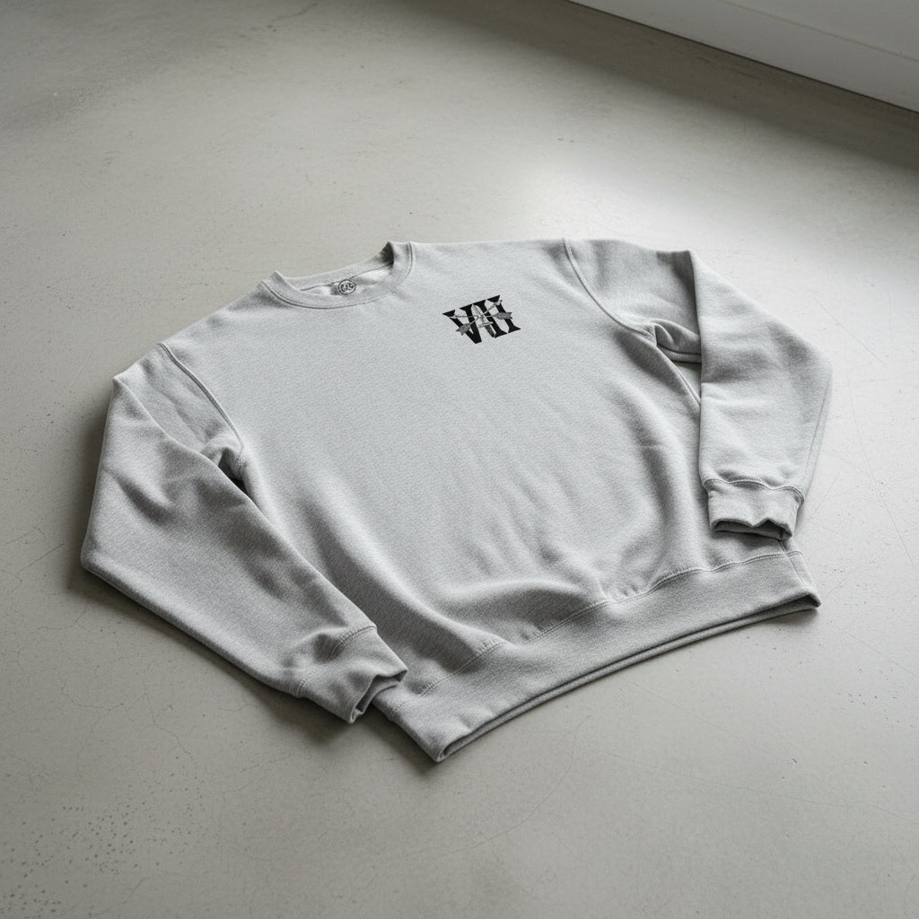 Sweatshirt with 7th special forces group roman numeral design on the left chest