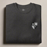 75th ranger regiment insignia embroidered on the left chest of sweatshirt