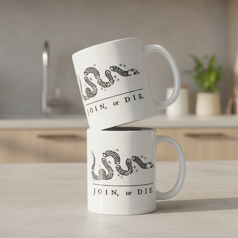 Join Or Die Coffee Mug