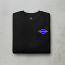 black sweatshirt with army rangers world war 2 blue diamond
