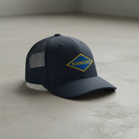 WW2 Ranger Diamond Embroidered Trucker Hat